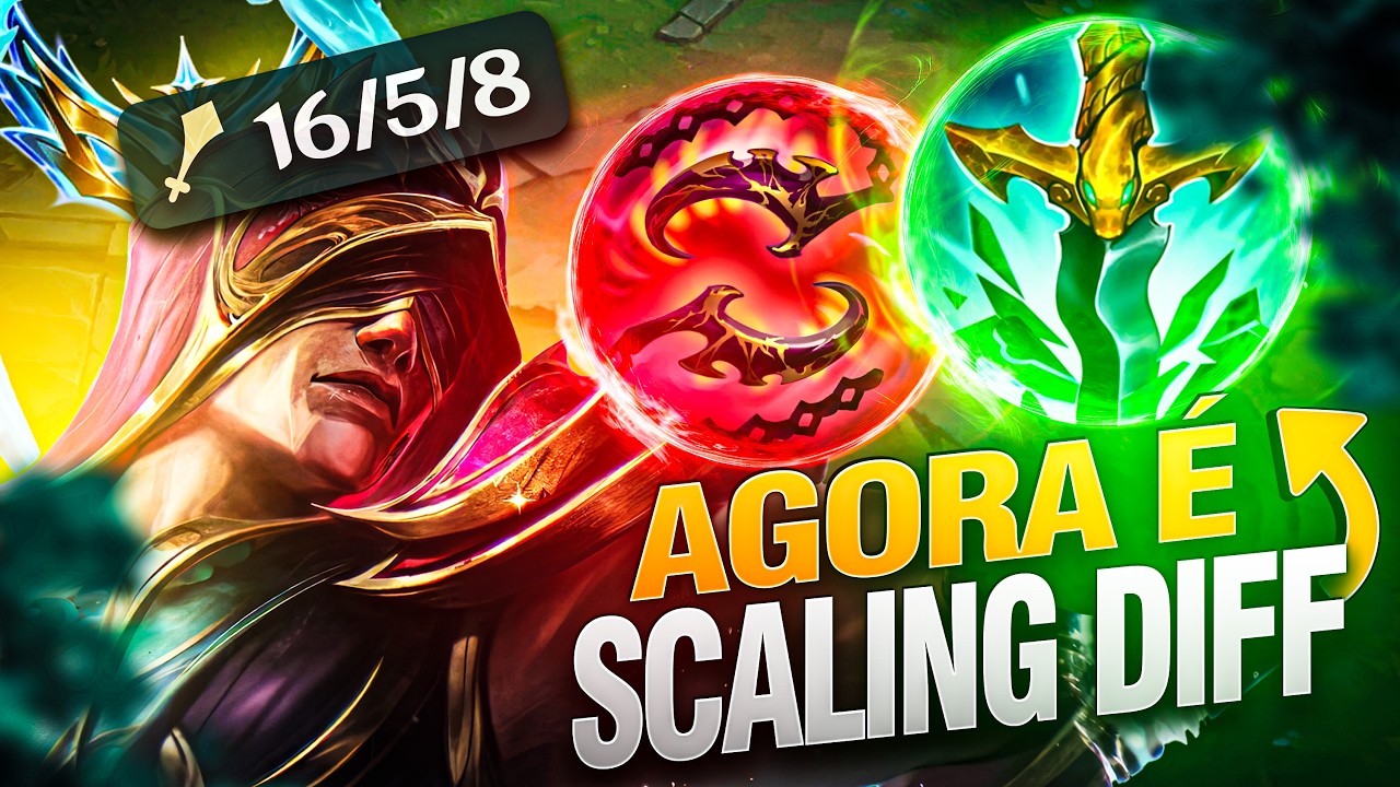 Inventei o Lee Sin de SCALING Contra o Canyon Brasileiro