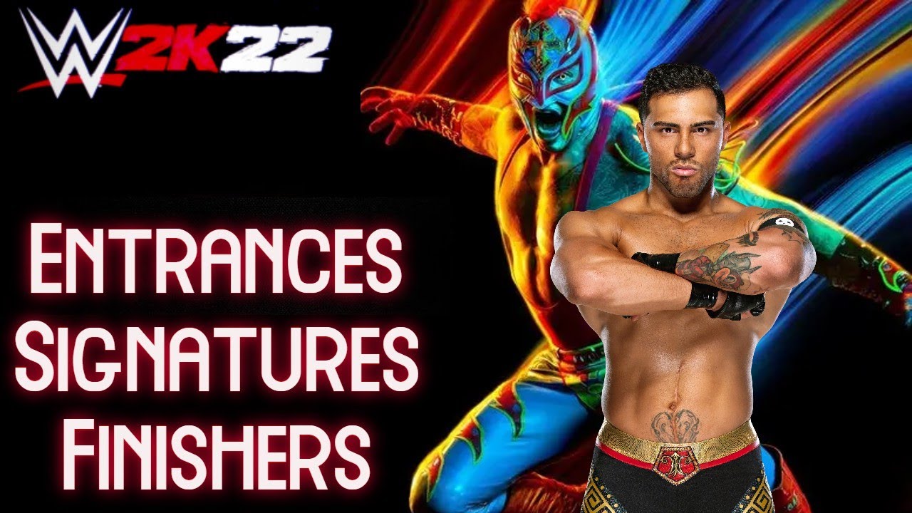 WWE 2K22 Entrances/Signatures/Finishers: Joaquin Wilde