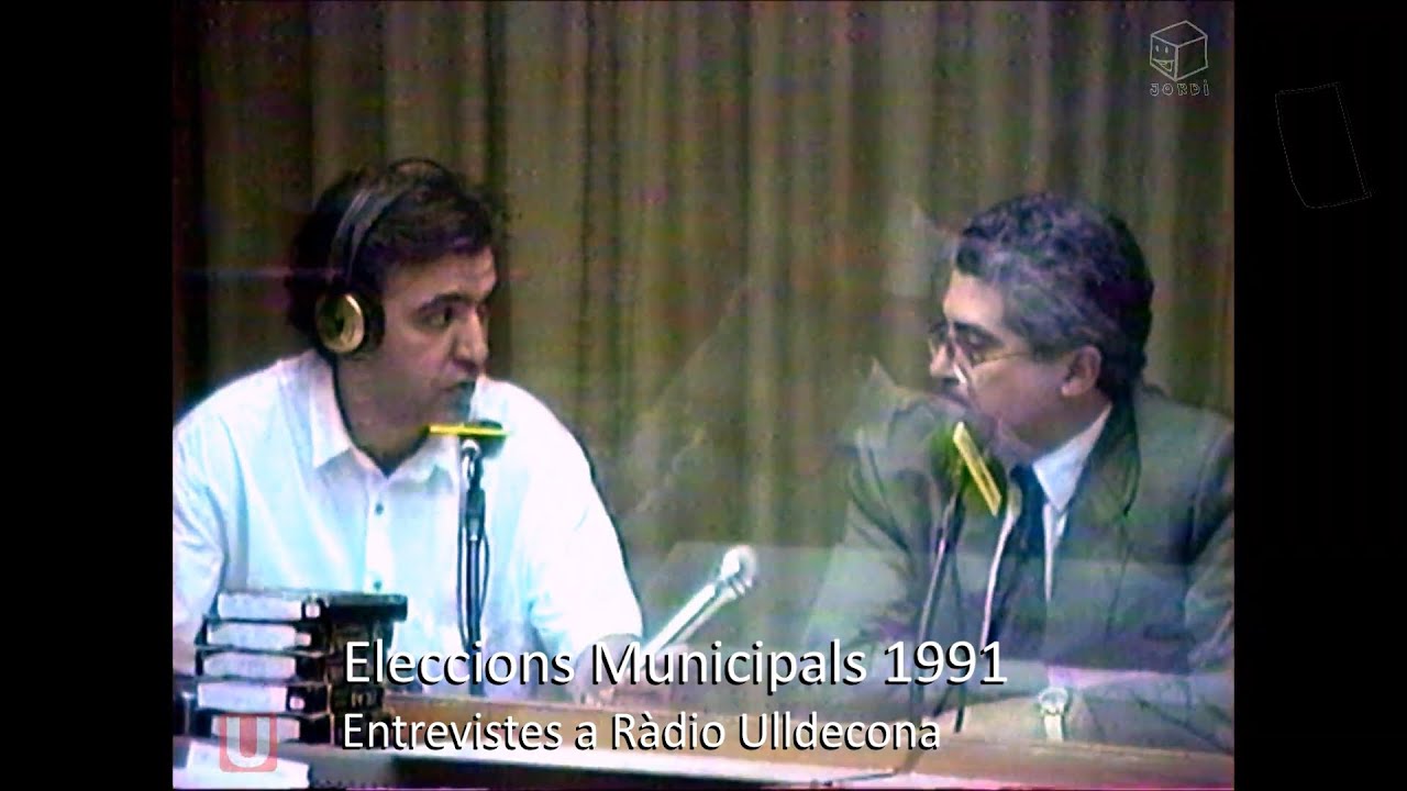 Eleccions 1991 - Entrevistes a Radio Ulldecona - Arxiu TVU