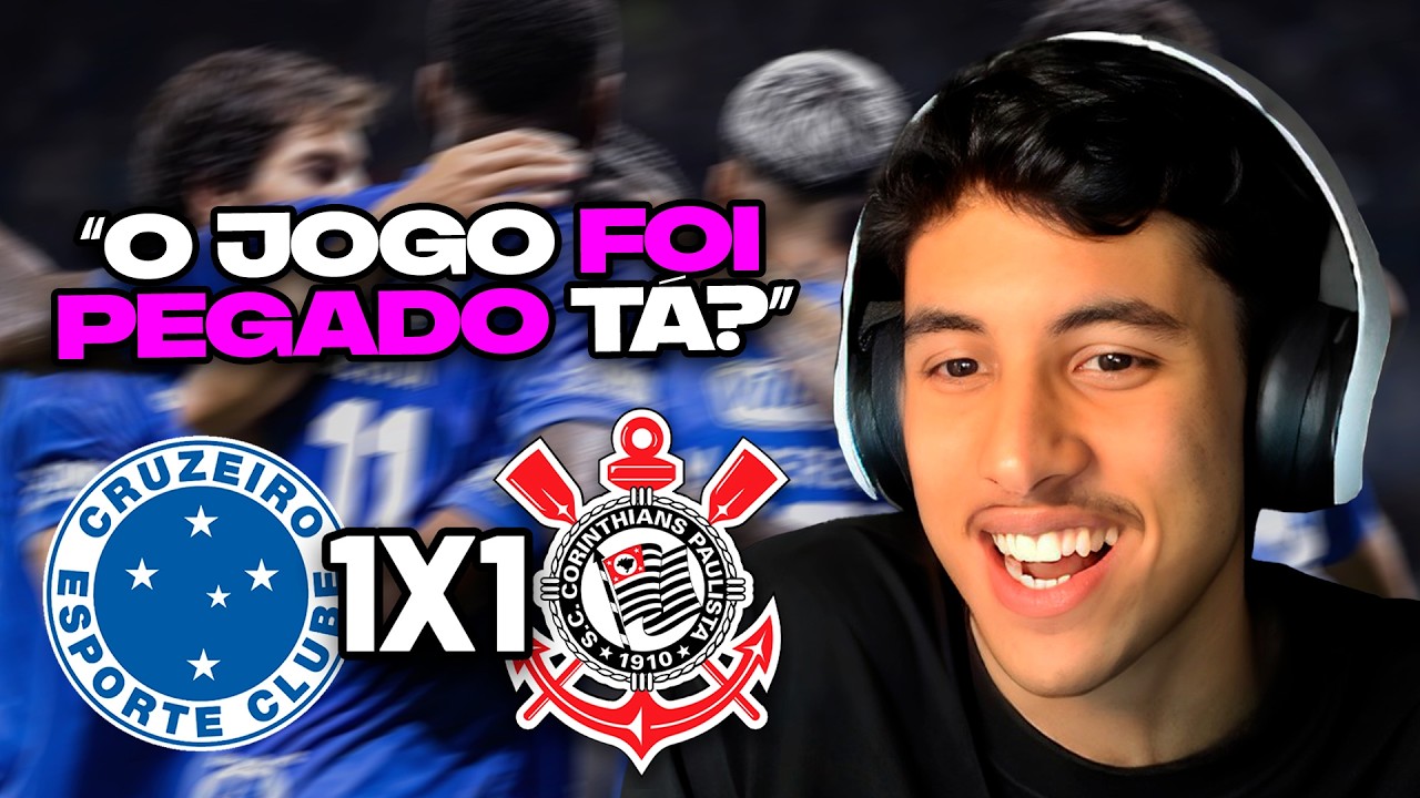 RENATO REAGE: CRUZEIRO 1 X 1 CORINTHIANS | MELHORES MOMENTOS | CAMPEONATO BRASILEIRO 2026