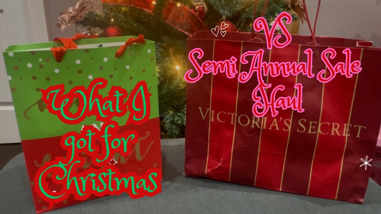 ✨Покупки на полугодовой распродаже Victoria’s Secret 2025 | Подарки, которые я получила на Рождес...