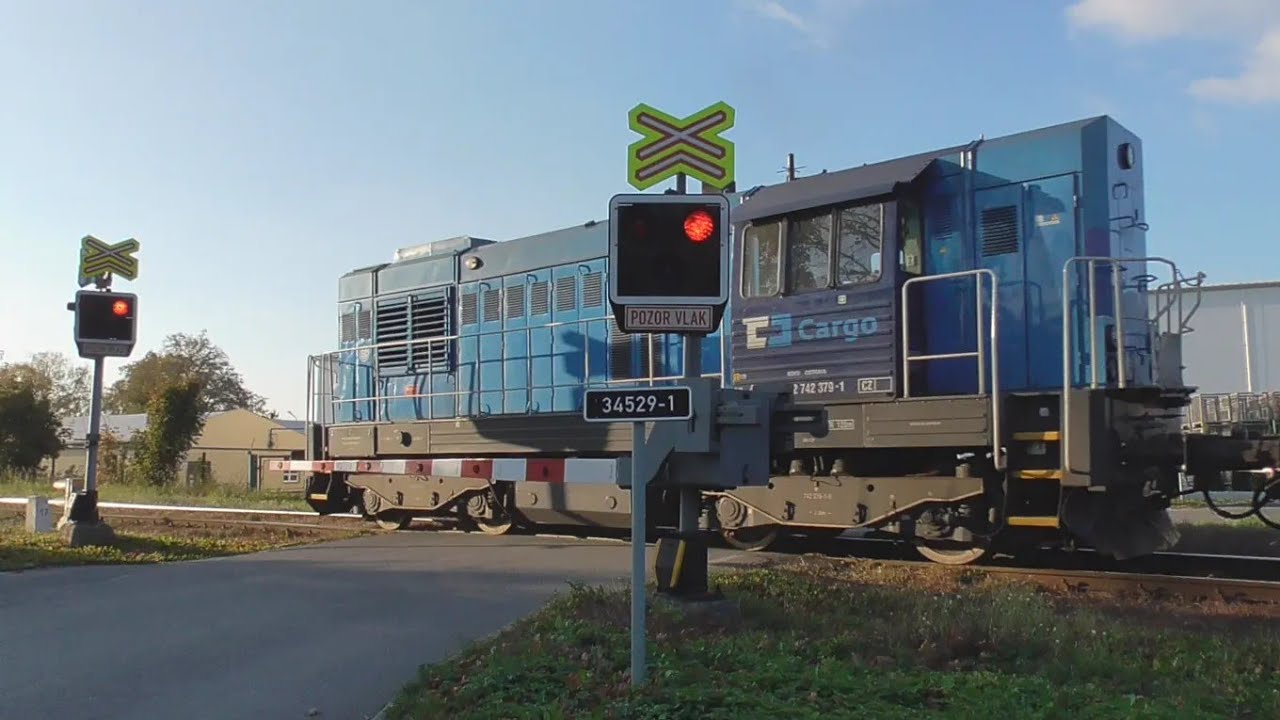 Železniční přejezd (AŽD 97) Chotěboř #2 - 19.6. + 8.10.2021