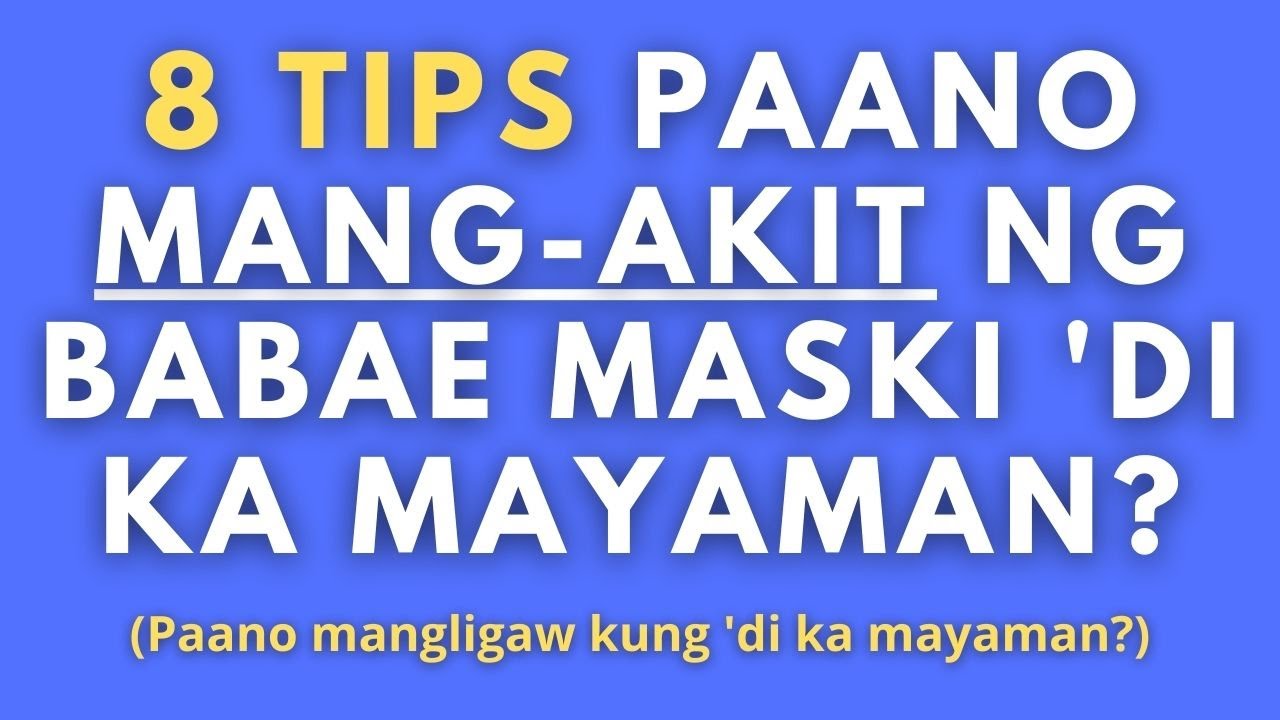 Paano mapaakit ang sinumang babae kahit hindi ka mayaman? (Paano mangligaw kung hindi ka mayaman?)