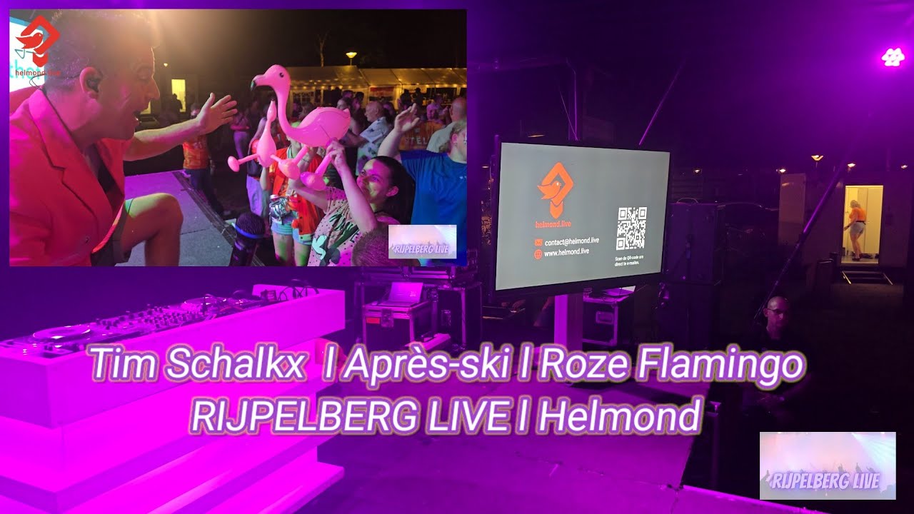 Tim Schalkx  l Apr&egrave;s-ski l Roze Flamingo l RIJPELBERG LIVE 2026 l Helmond