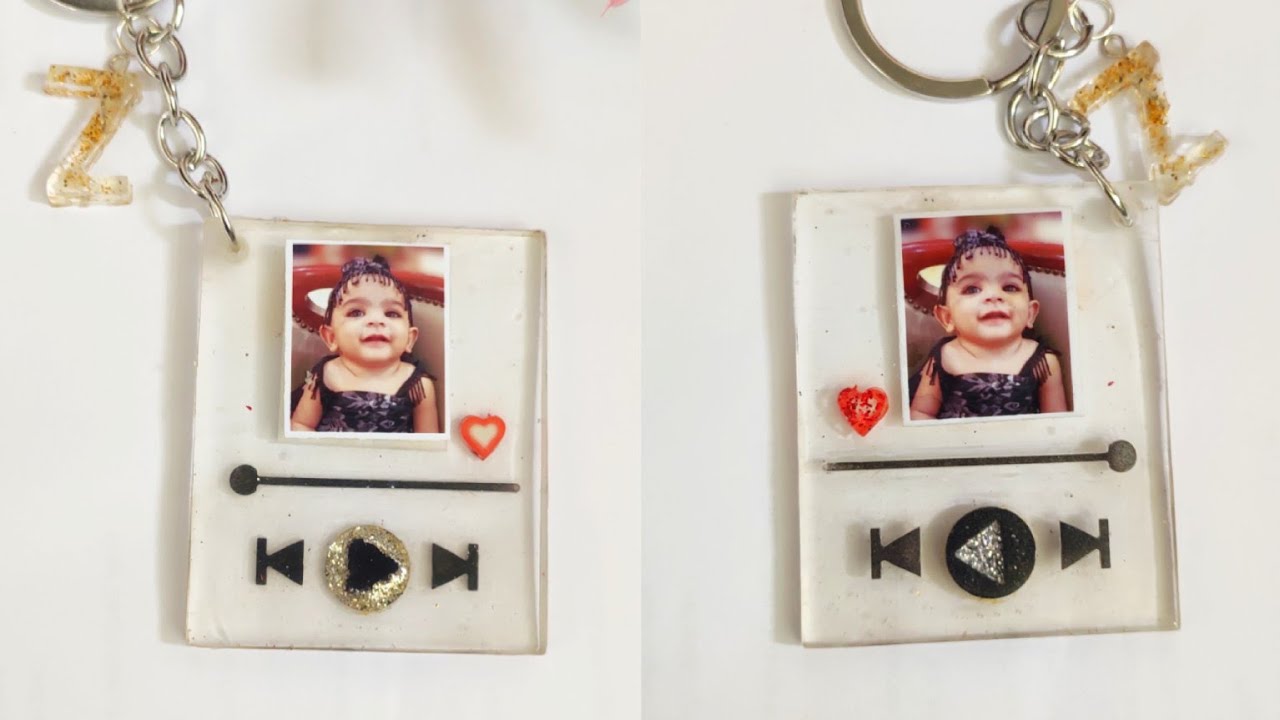 Spotify Resin Keychain/Photo Keychain  #spotify #spotifykeychain