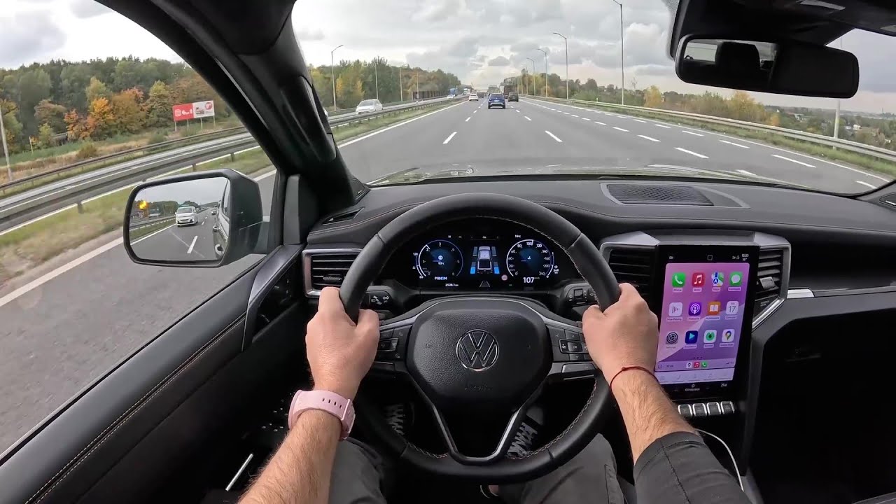 NEW Volkswagen Amarok 2026 (3.0 V6 TDI 240 HP) | POV Test Drive