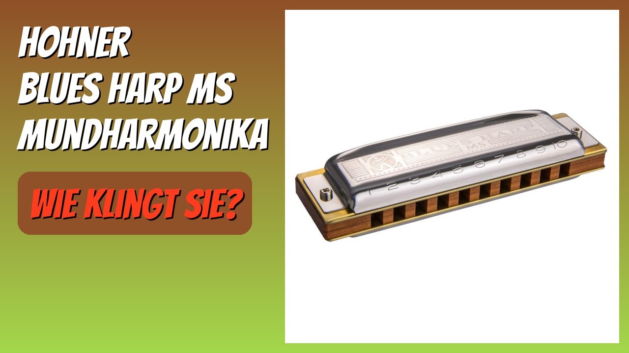 BEWERTUNG (2026): Hohner Blues Harp MS Mundharmonika. Infos
