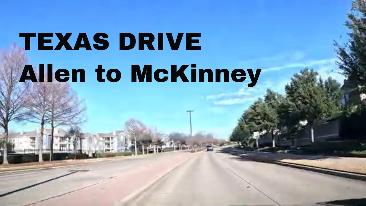 TEXAS DRIVE: Allen to McKinney | West Exchange Parkway #driving