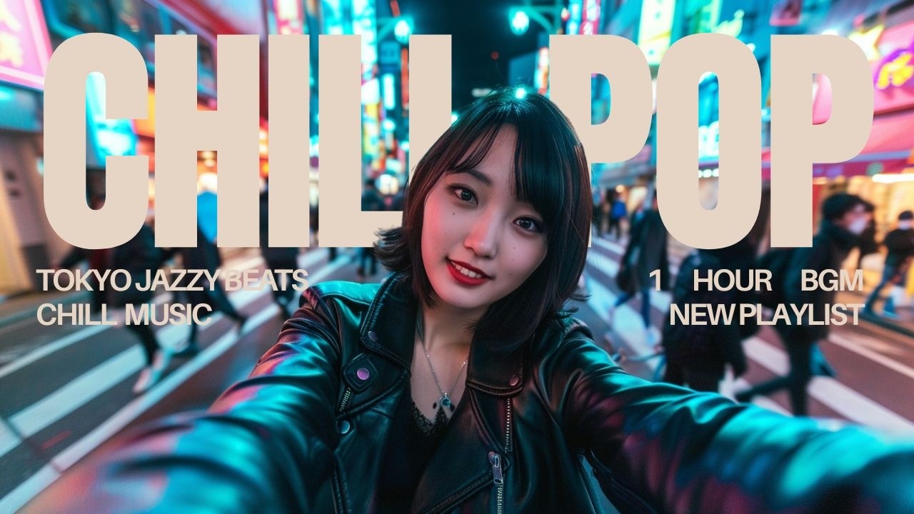 【Tokyoの夜が好きになる】CHILL POP × Tokyo Jazzy Beats｜Relaxing Pop Playlist/作業用BGM / Chill Music / 1 Hour
