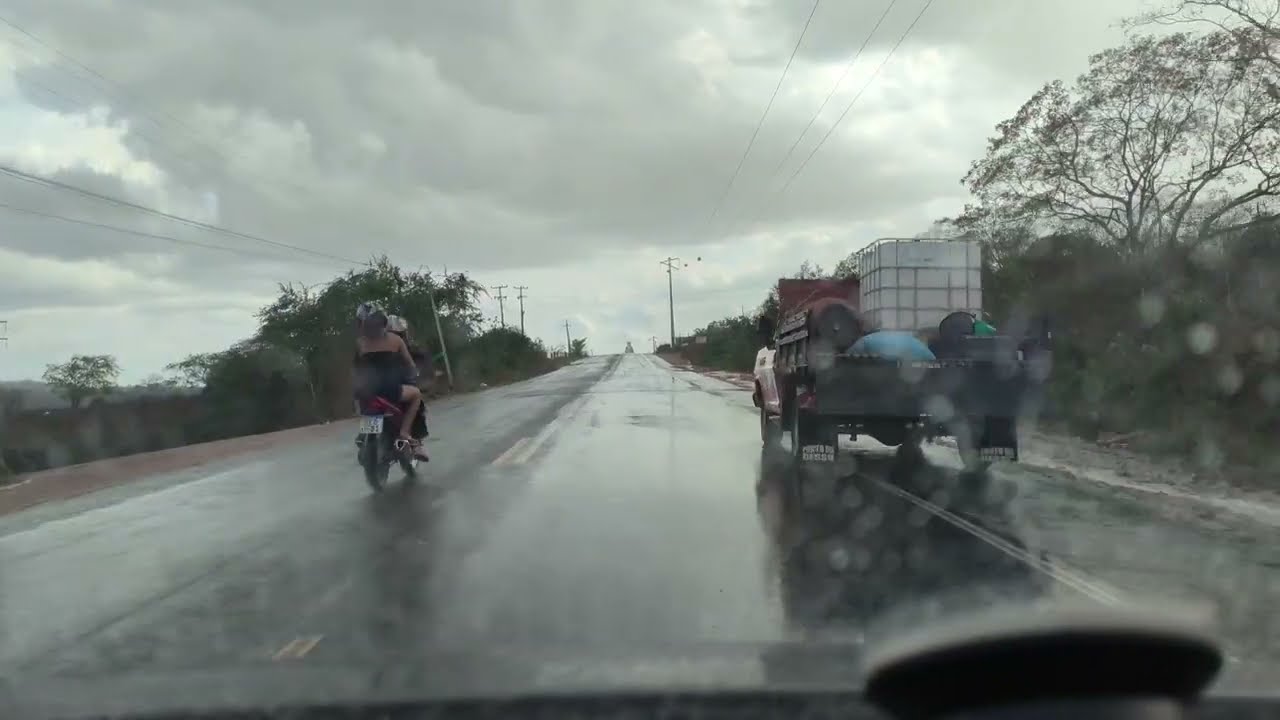 TEMPORAL ATINGE O SERTÃO ALAGOAS #nordeste #chuvas 