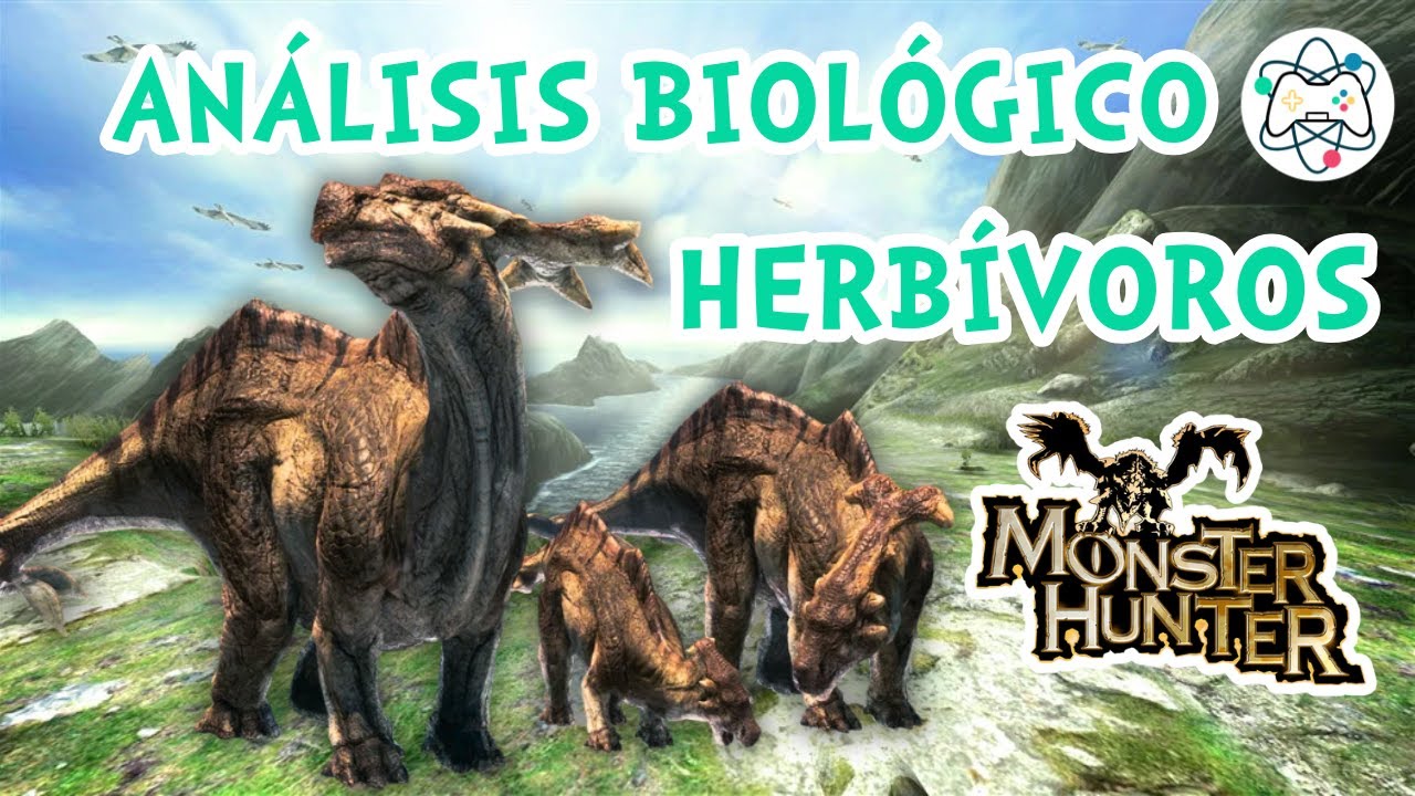 Ranking HERBÍVOROS Monster Hunter Biológicamente Diseñados
