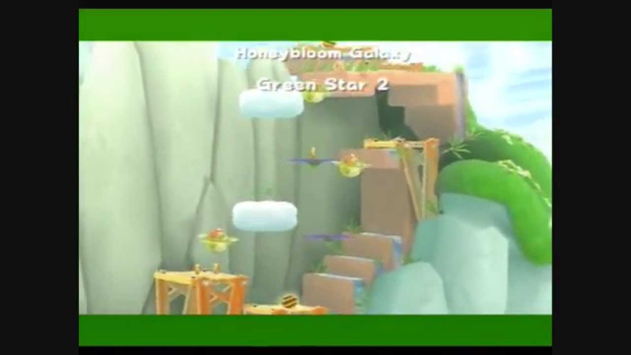 Super Mario Galaxy 2 - Honeybloom Galaxy - Green Star 2