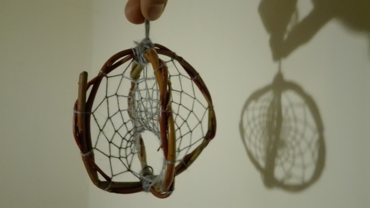 How to make a 3D Dreamcatcher step by step