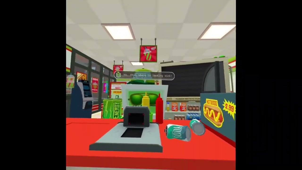 I'm a good shop clerk | job simulator