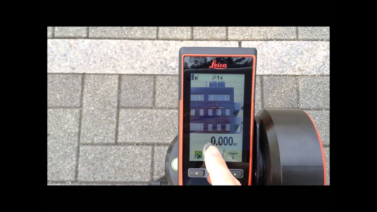 Laser Distancemeter DISTO D810 touch: try white wall when you cannot measure black wall