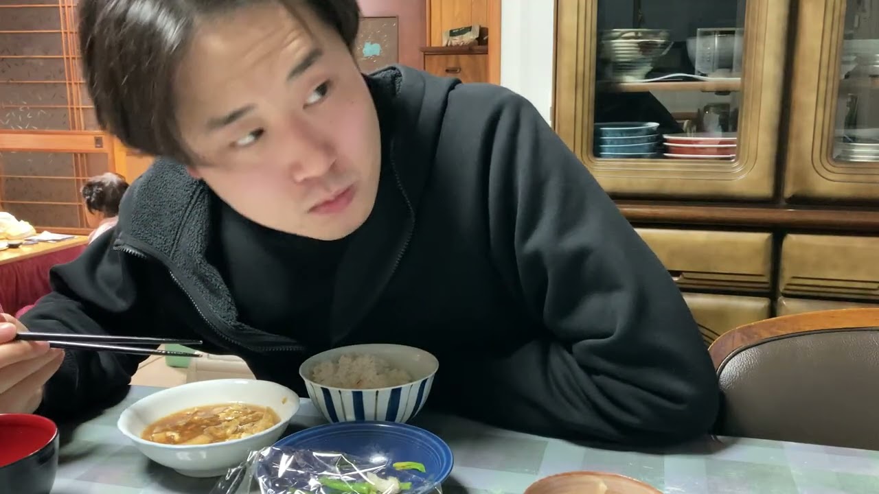 親子丼・ほうれん草のおひたし