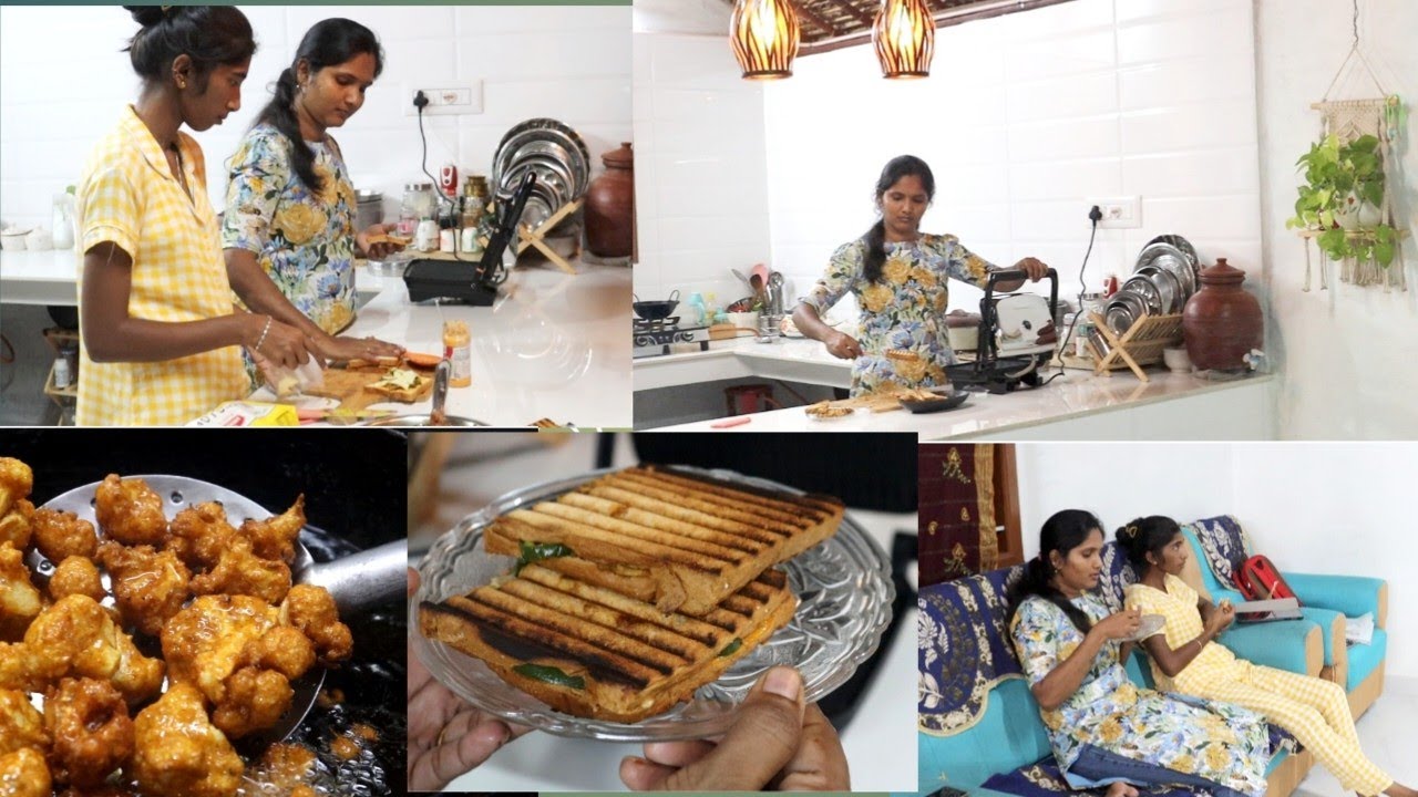 ரொம்ப நாள் கழிச்சு peaceful Routine Days!! Homemade sandwich recipe|pooja vessels cleaning routine