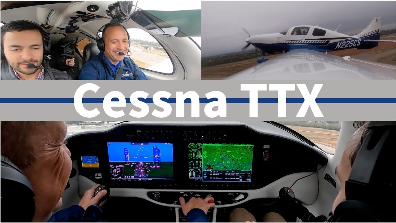 Полёт по ППП на самолёте Cessna TTX | Из Арлингтона, Техас, в Ардмор, Оклахома