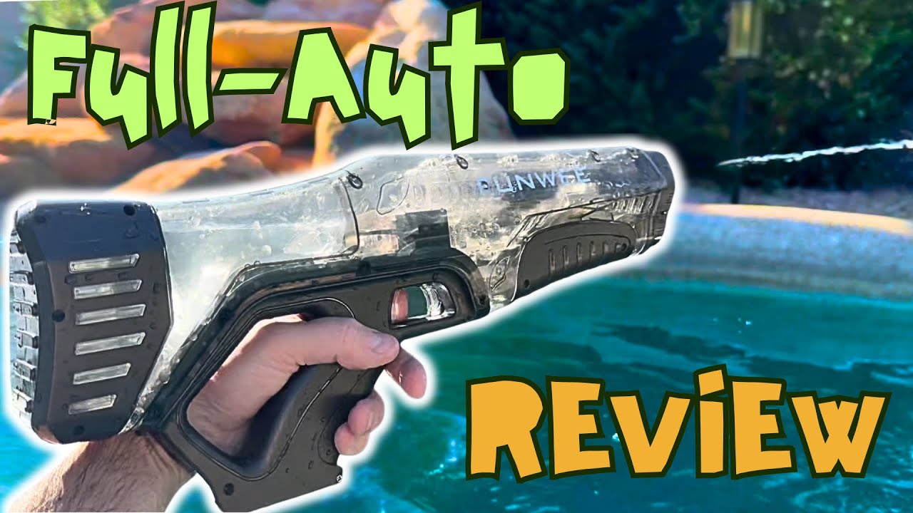 🔫 FUNWEE Automatic Rifle-Style Water Guns | Powerful Auto-Reload Soakers!