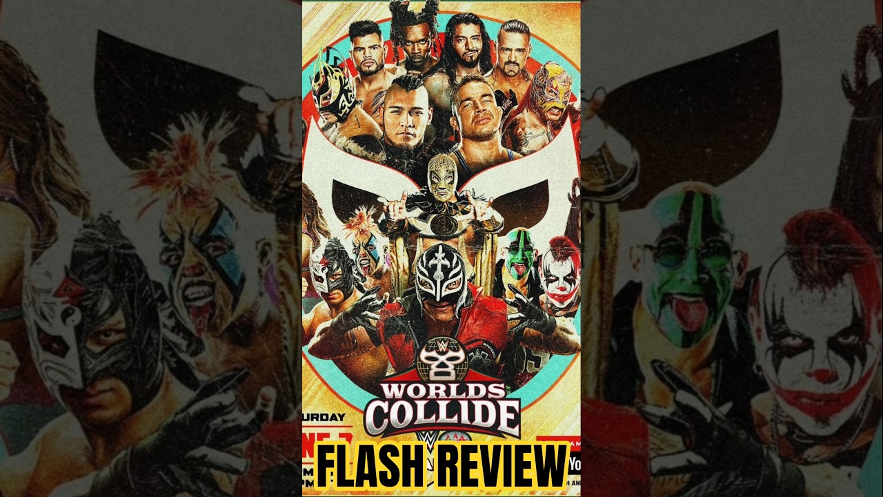 WWE Worlds Collide 2025 | Flash Review #worldscollide #dalle #therealdalle #wwe #wrestling