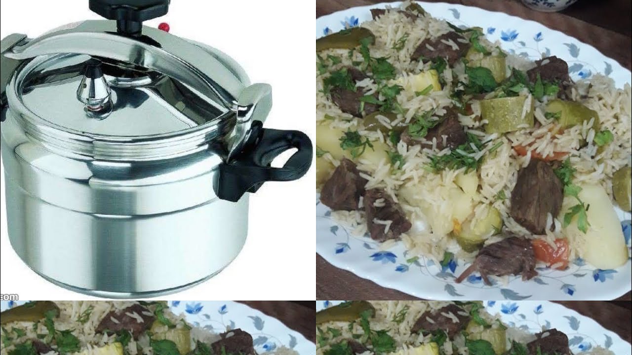 بنص كيلو لحمة عملت اكلة تحفة في حلة الضغط وطريقة استخدام الحلة الضغط