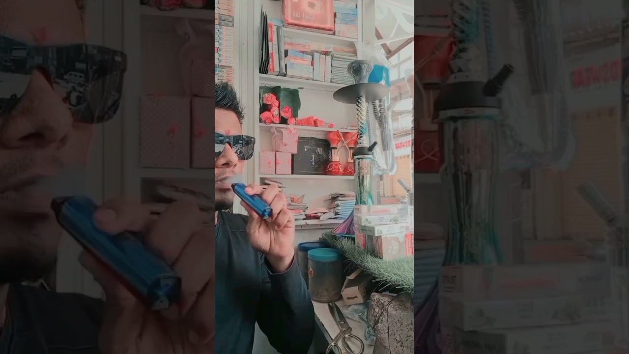 Yuoto 2500 puffs  vape blueberry ice trial