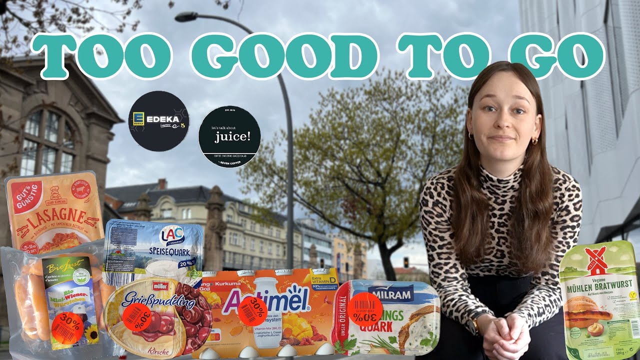TOO GOOD TO GO Berlin | Edeka Treugut & Let's Talk About Juice