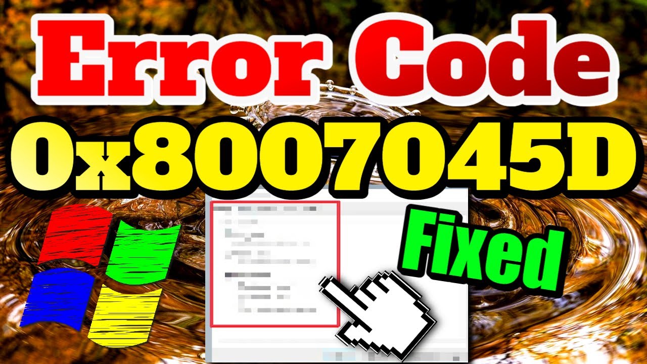 Error Code 0x8007045d Solved! | 10 Simple Solutions 🛑