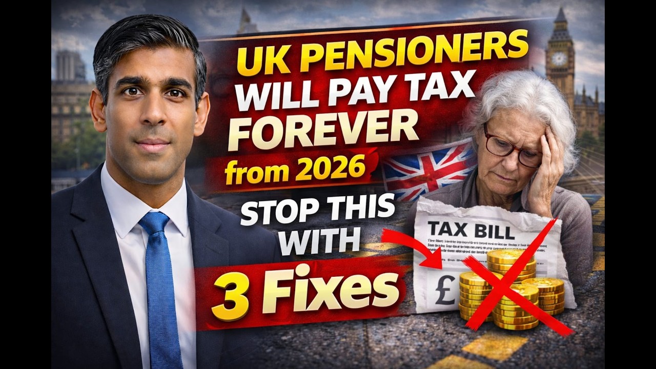 PAY TAX FOREVER?! 😱 UK Pensioners Hit from 2026 – 3 Fixes to STOP It
