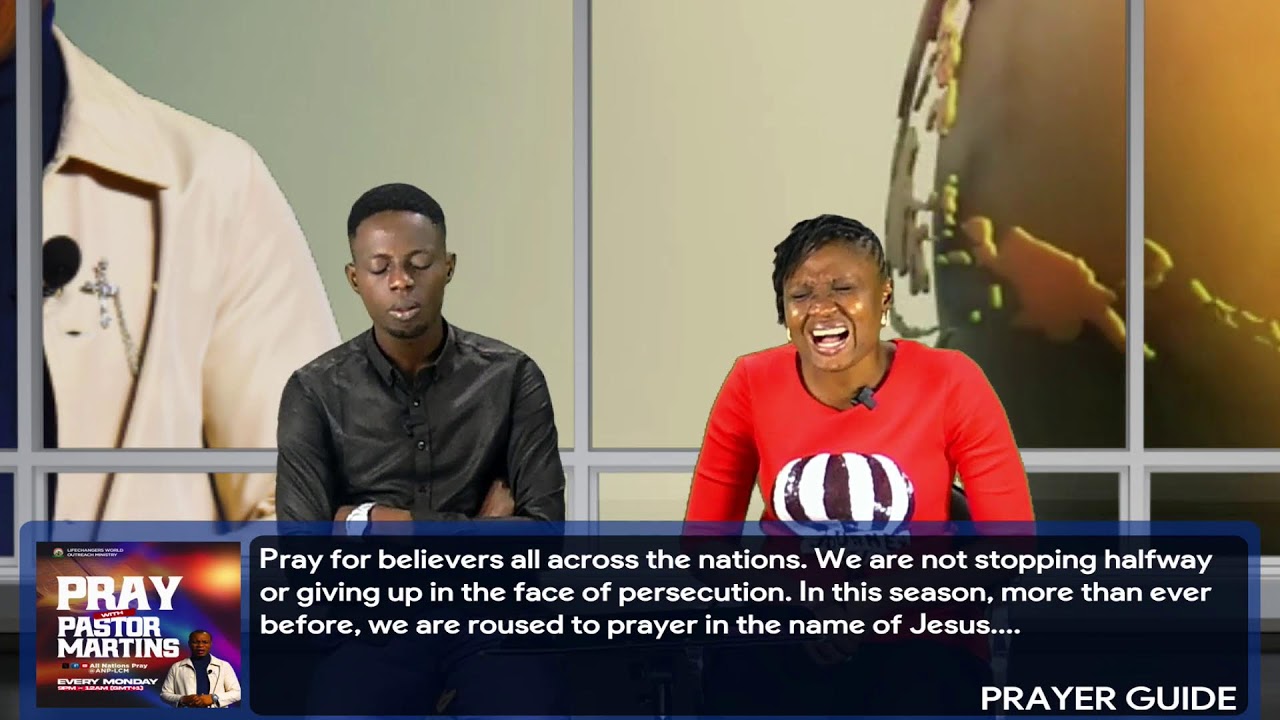 PRAY WITH PASTOR MARTINS OMONUA | FEBRUARY 23, 2026 - 9PM (GMT+1)
