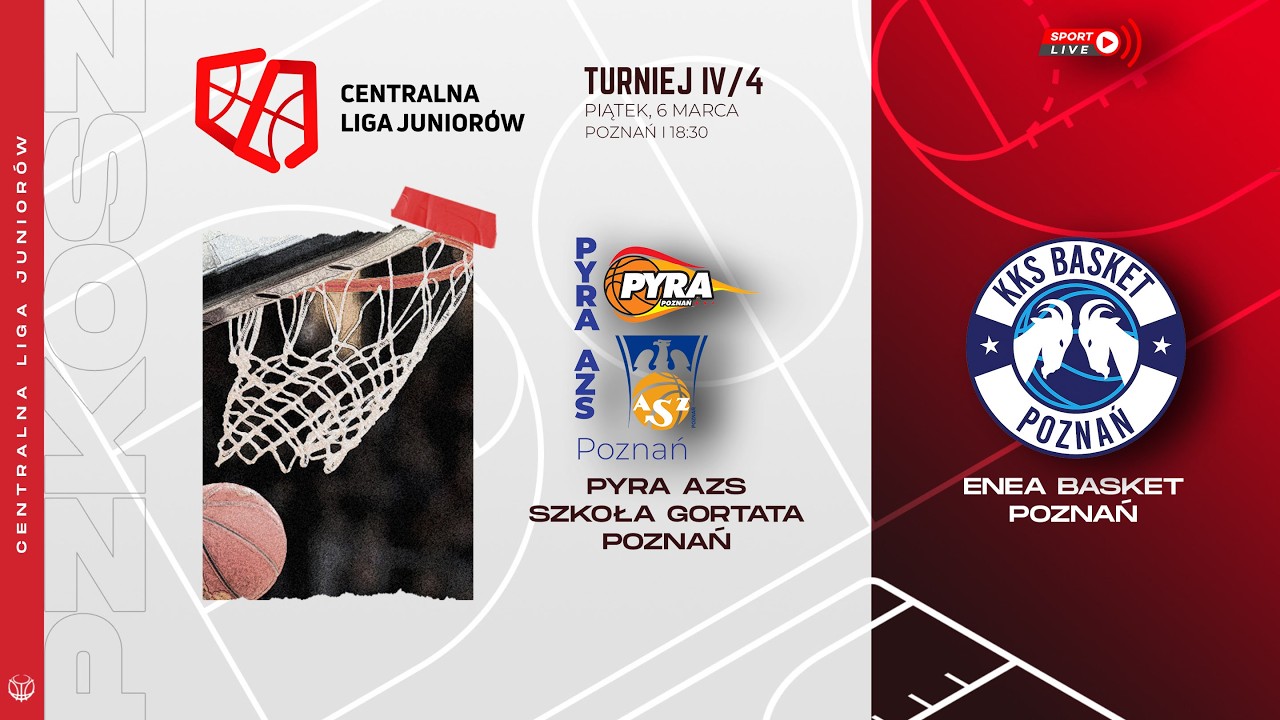 Pyra AZS Szkoła Gortata Poznań - Enea Basket Poznań (CLJ)
