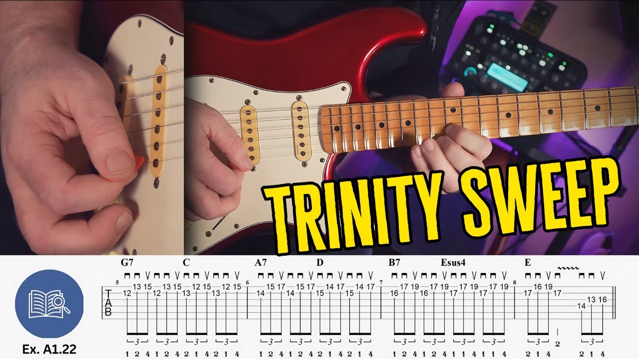 Trinity Sweep - Neoclassical Two-String Arpeggios Etude