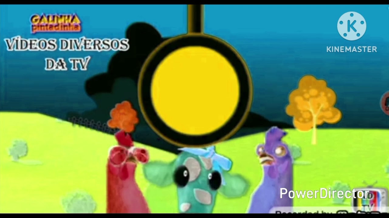 Abertura galinha pintadinha 3 as cores effects