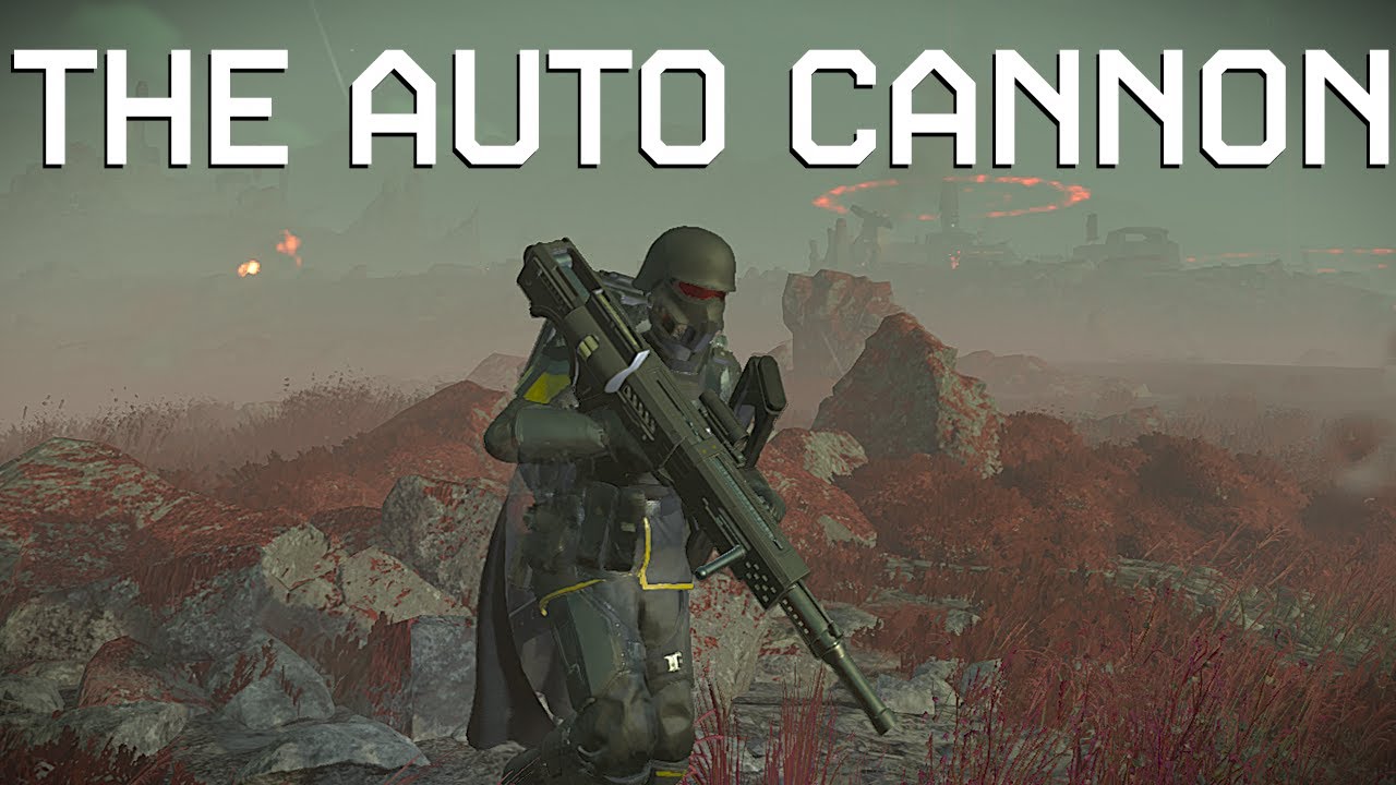 Helldivers 2 - Автоматическая пушка: Оружие прошлого &mdash; для будущего.
