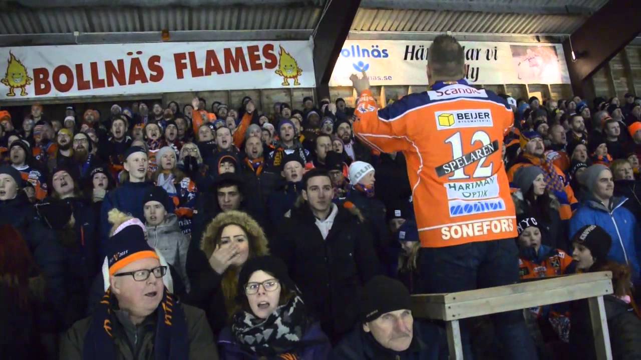 Bollnäs VS Edsbyn Femte och avgörande kvartsfinalen på Åsen.