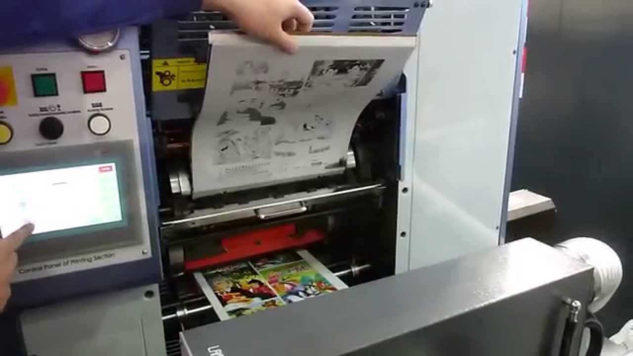 macchina offset da stampa per stampare etichette adesive machine d'impression etiquettes