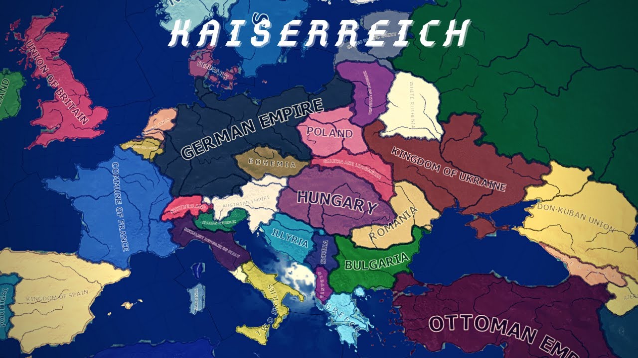KAISERREICH #7 - HOI4 Timelapse