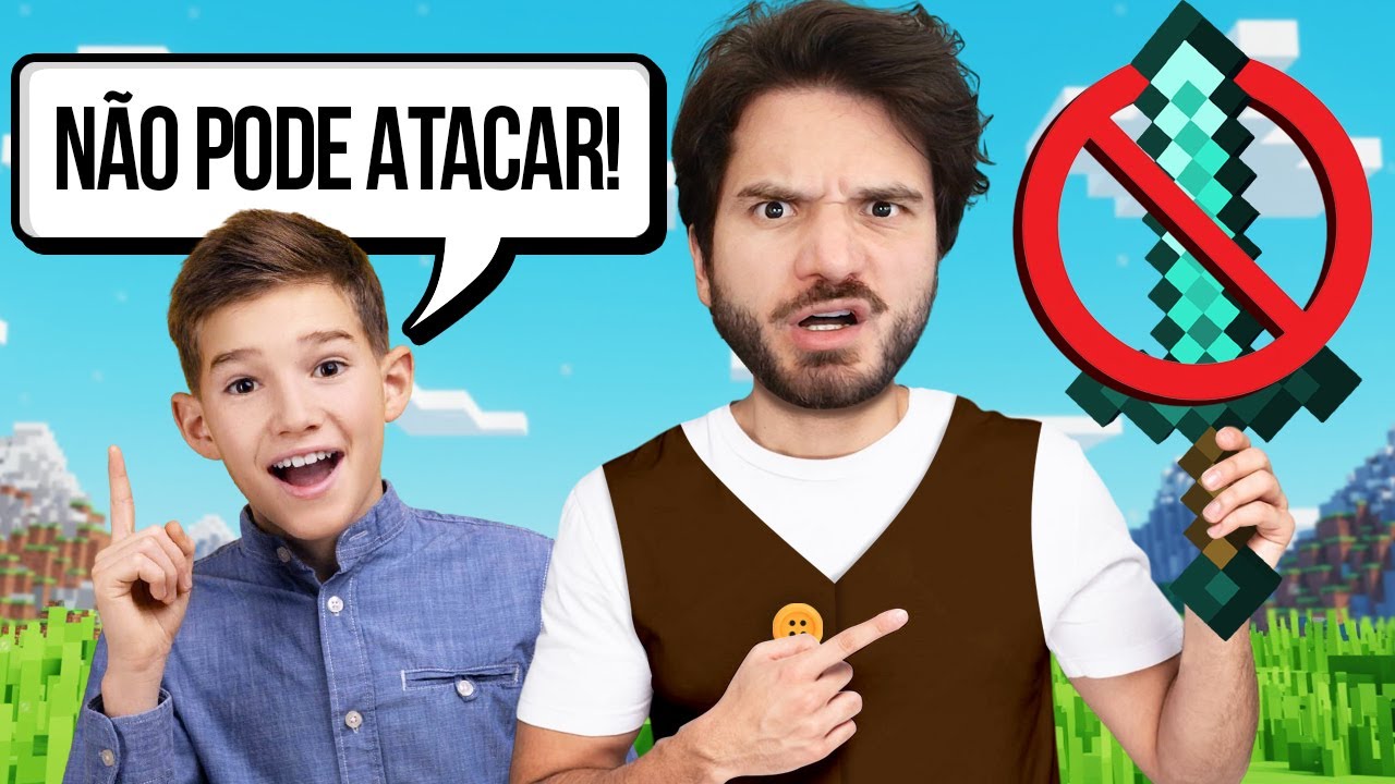 MEU INSCRITO ME FEZ UM DESAFIO NO MINECRAFT... E EU ACEITEI!