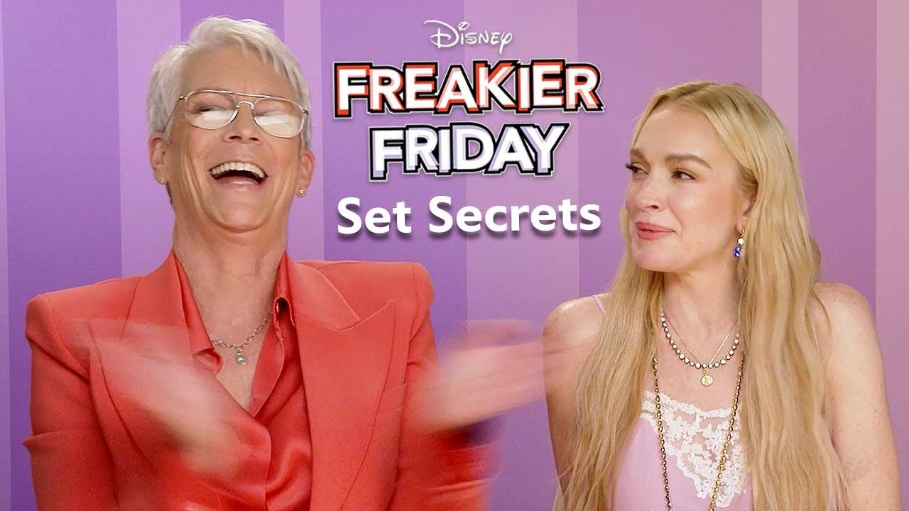 Freakier Friday: On Set Secrets 🤫 @DisneyUK #LindsayLohan #JamieLeeCurtis