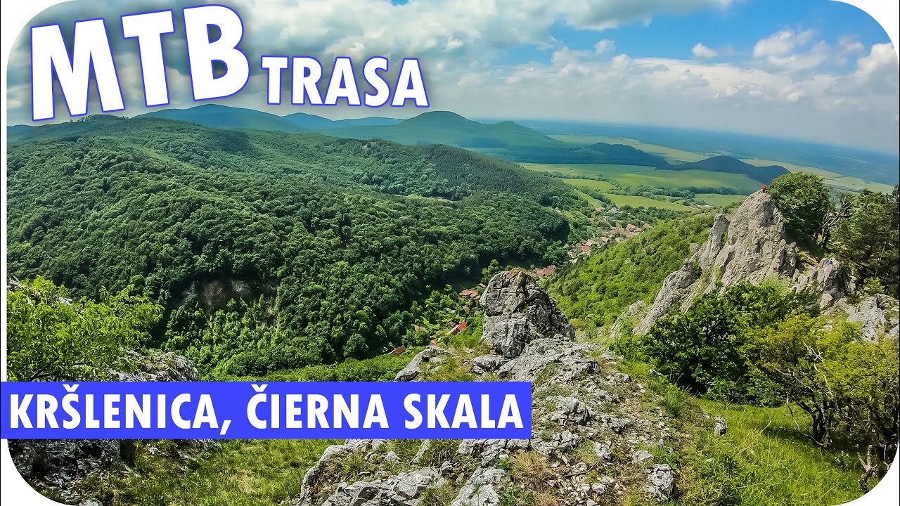 Za 2 Éčka Dva Vrcholy KRŠLENICA & ČIERNA SKALA Vlog│MTB Cyklovýlet Malé Karpaty
