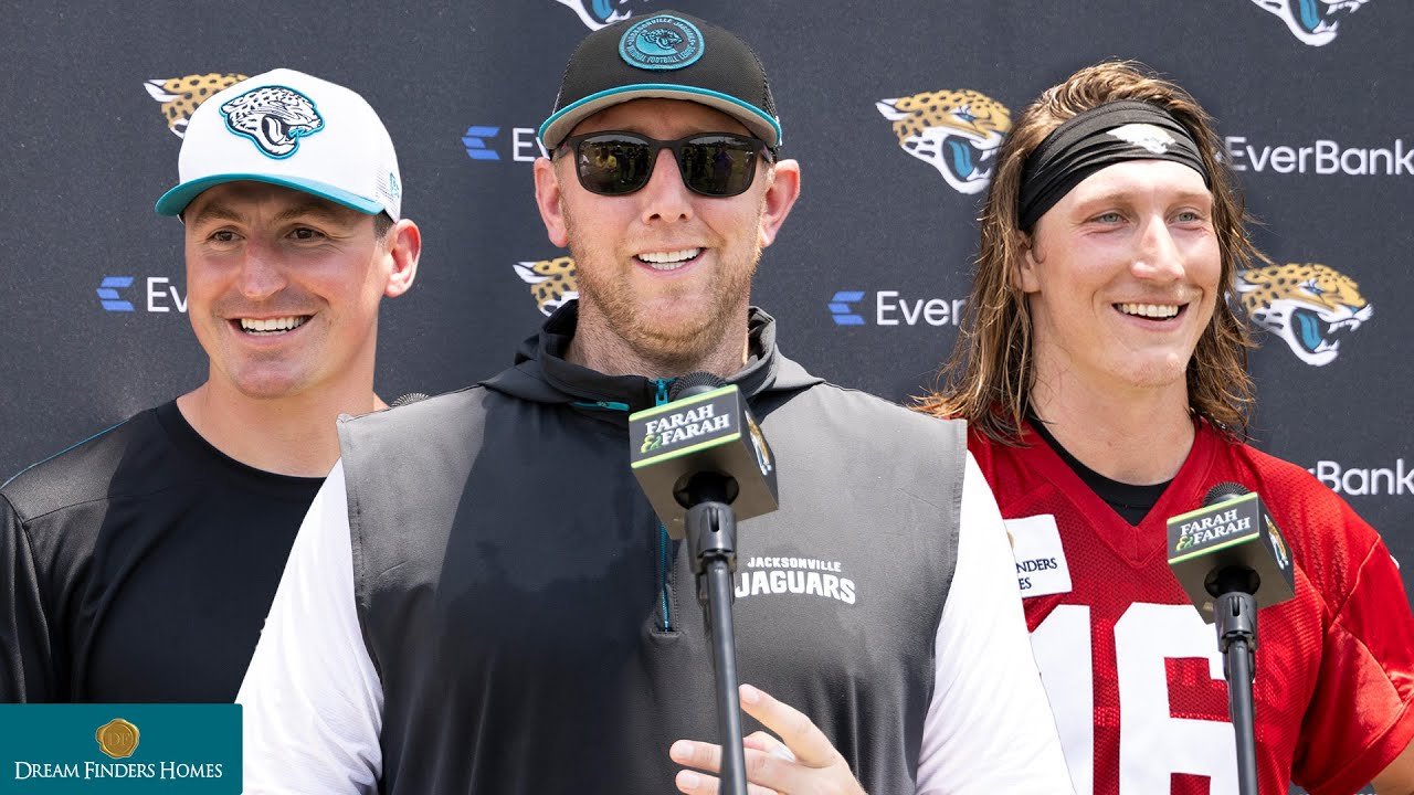 Trevor Lawrence, Liam Coen & Grant Udinski Recap Day 1 of OTAs | Jacksonville Jaguars