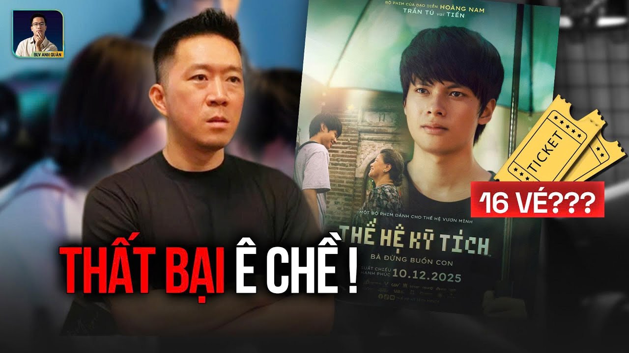 Quá Phũ Phàng: Phim Của Hoàng Nam Chỉ Bán Được 16 Vé, Đạo Diễn Lỗ Nặng, Kết Thúc Sự Nghiệp Làm Phim?