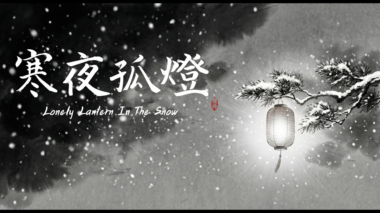 1 Hour Of Relaxing & Studying Traditional Chinese Music | 寒夜孤燈 Lonely Lantern In The Snow
