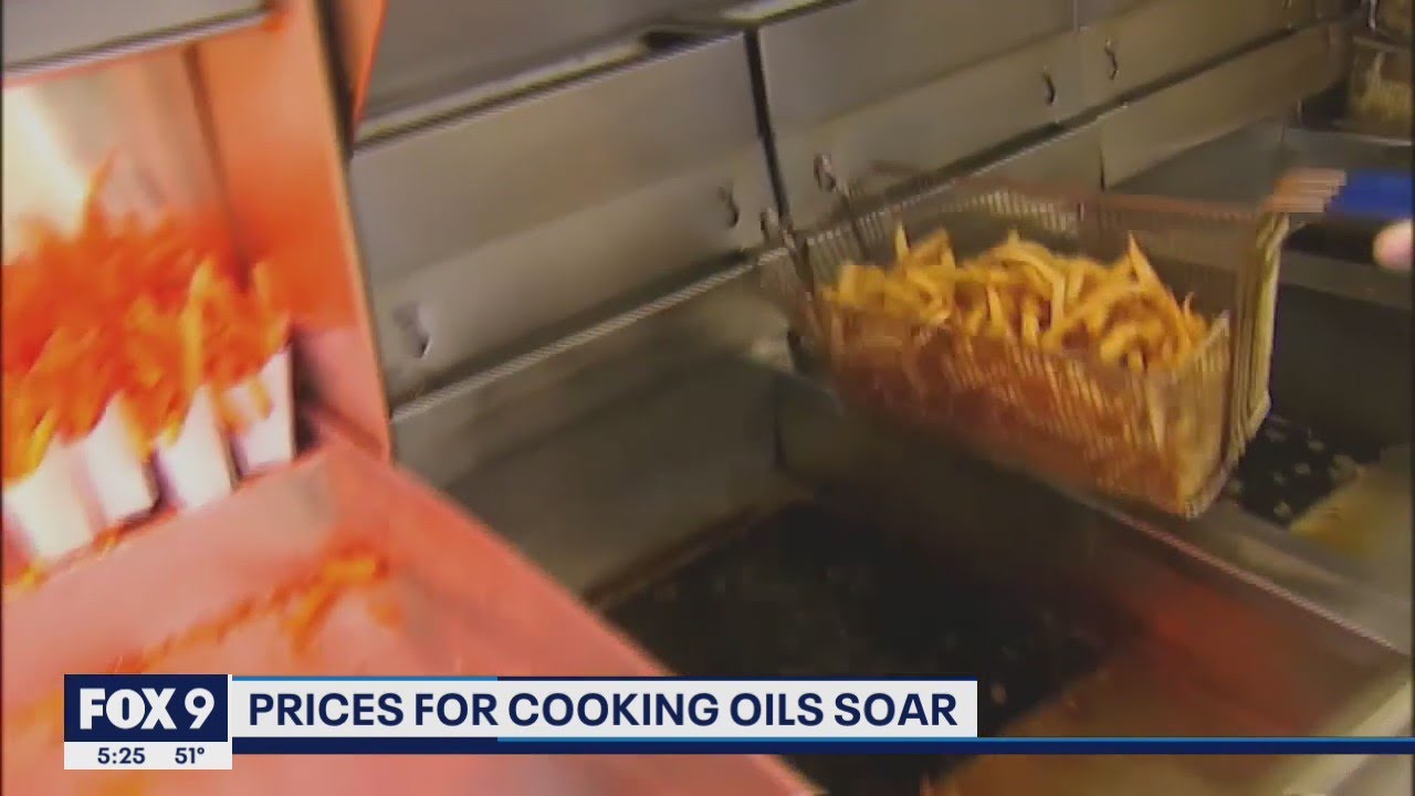 Prices for cooking oil hot I KMSP FOX 9
