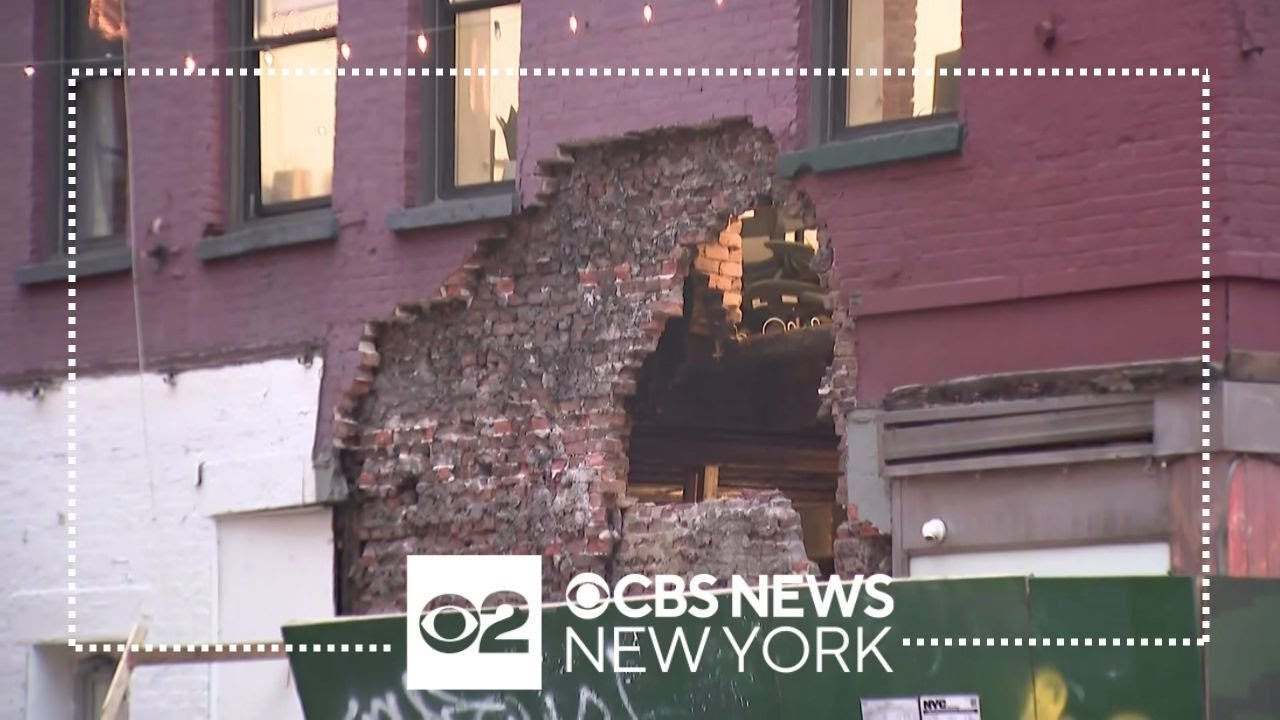 Full vacate order issued for Little Italy building after partial collapse