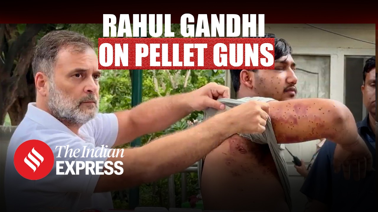 Rahul Gandhi Questions Delhi Police Action Over Sahil&rsquo;s Alleged Pellet Gun Injury
