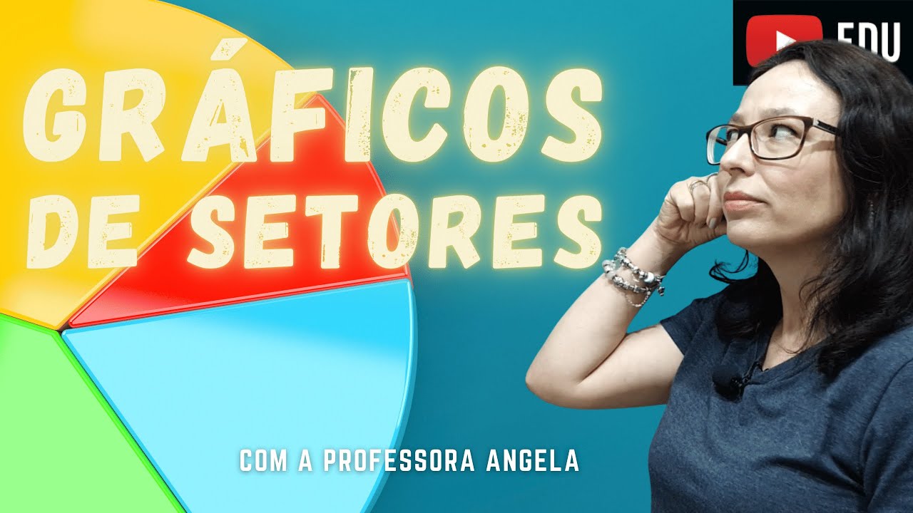 GRÁFICO DE SETORES ou GRÁFICO DE PIZZA - @Professora Angela Matemática
