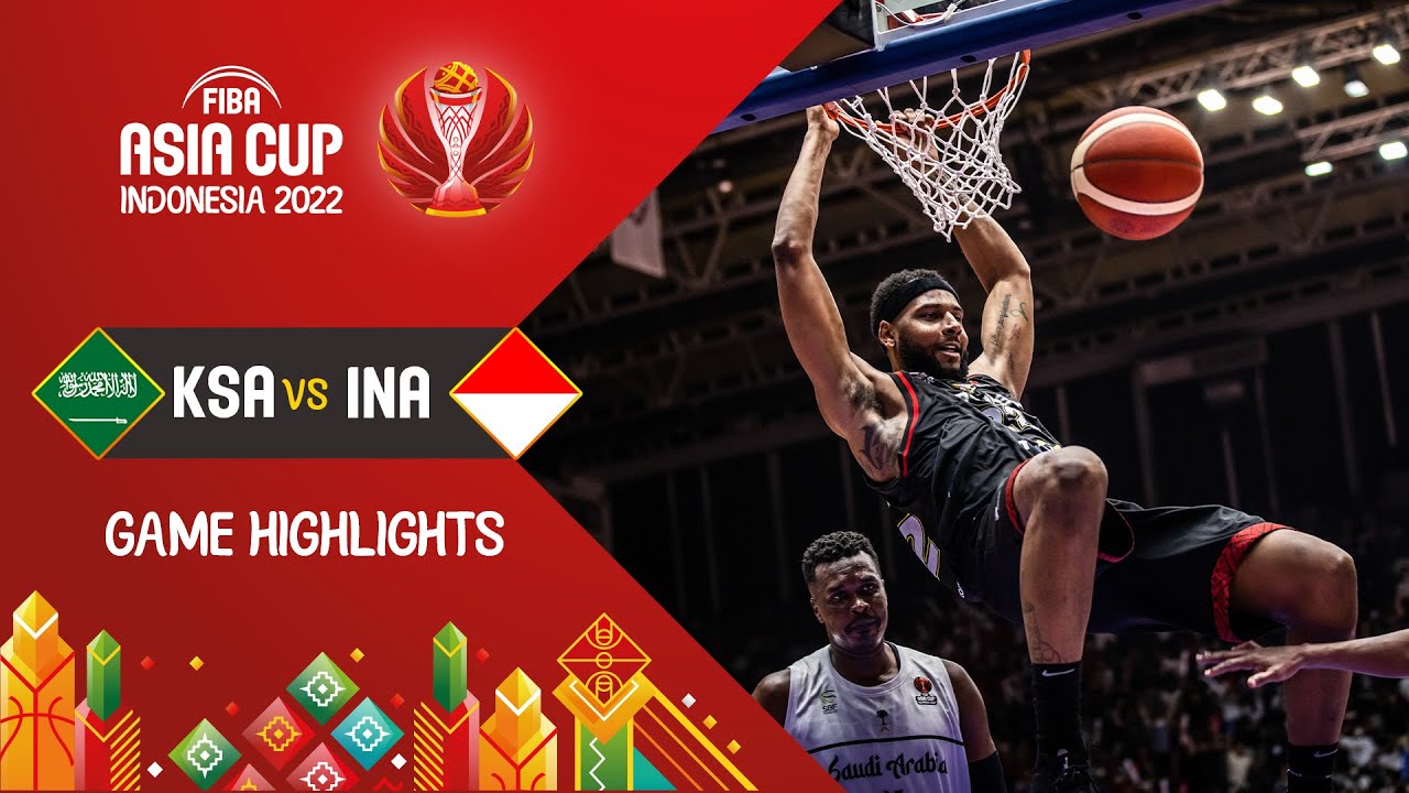 Saudi Arabia 🇸🇦 - Indonesia 🇮🇩 | Basketball Highlights - #FIBAASIACUP 2022