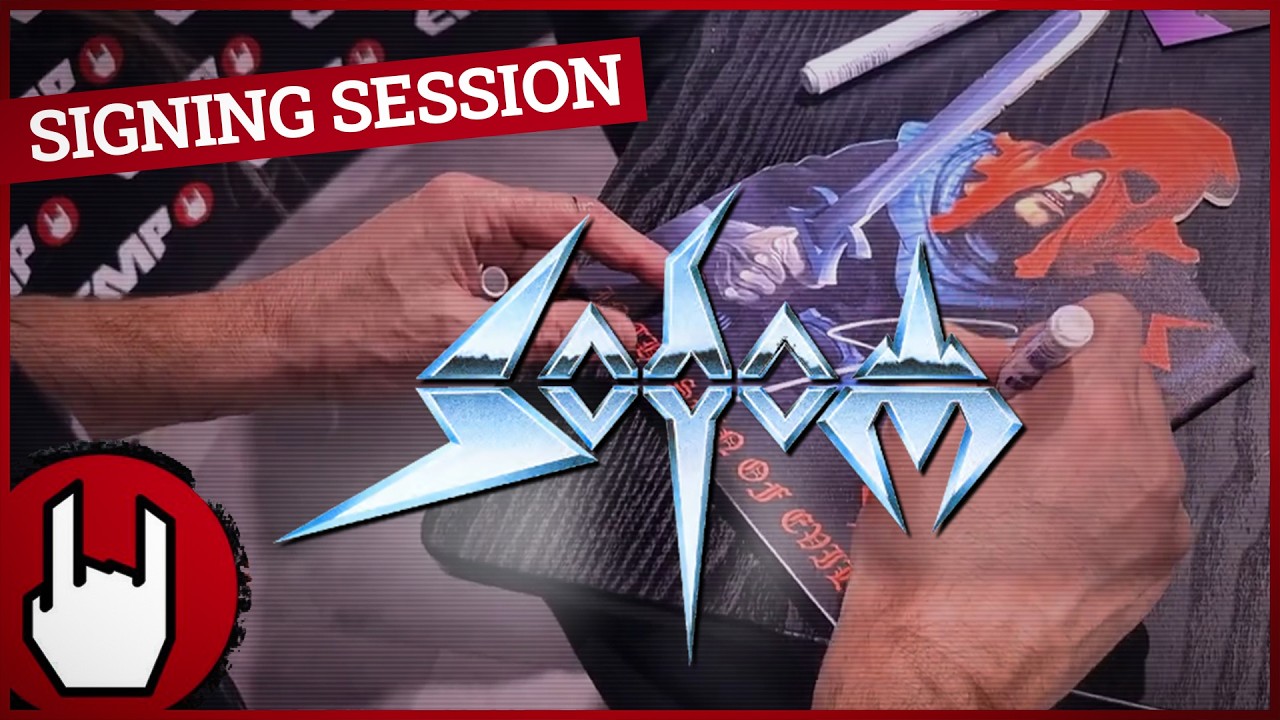 SODOM Signing Session im EMP Store Dortmund