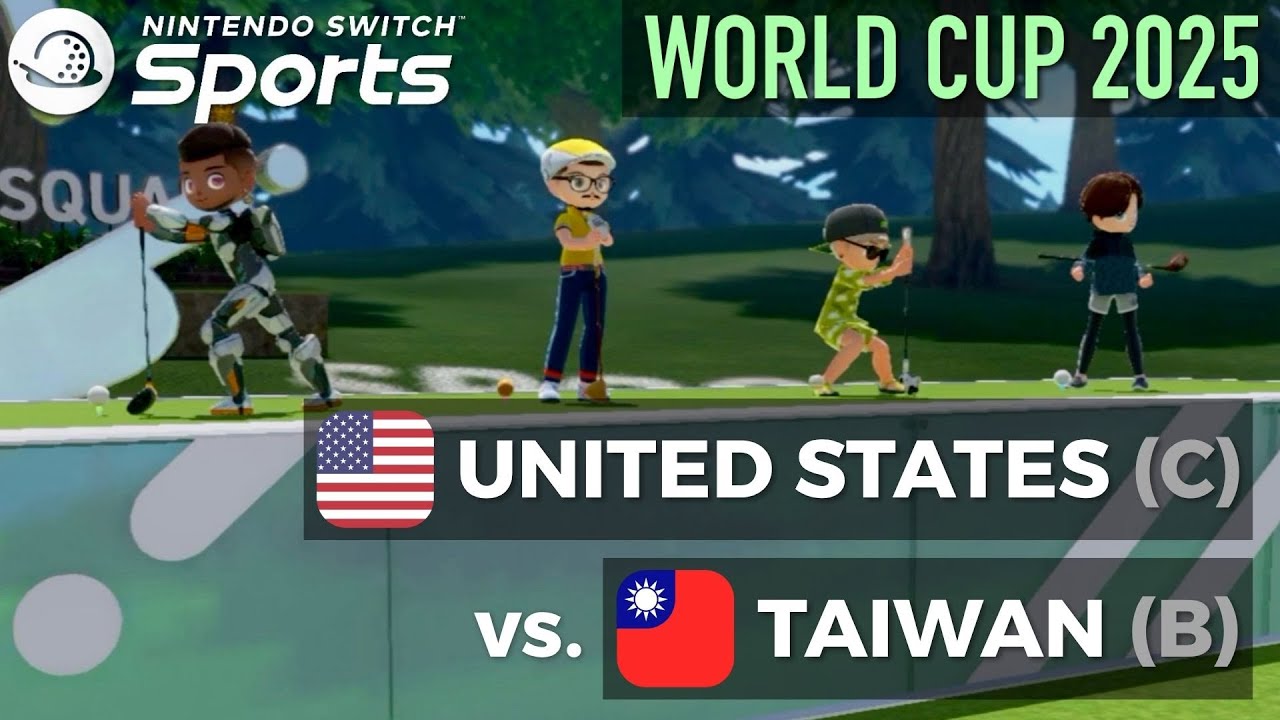 USA vs. Taiwan | Switch Sports Golf WORLD CUP 2025!